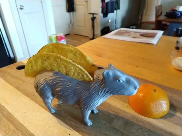 Capybara Taco holder