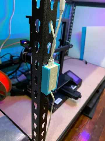 Rgb ligth controller Holder for rack shelf