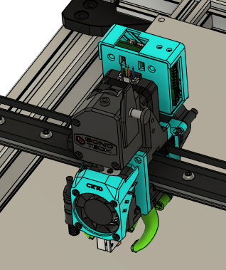 Duet 1LC Mount for EVA2.4