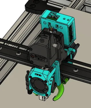 Duet 1LC Mount for EVA2.4