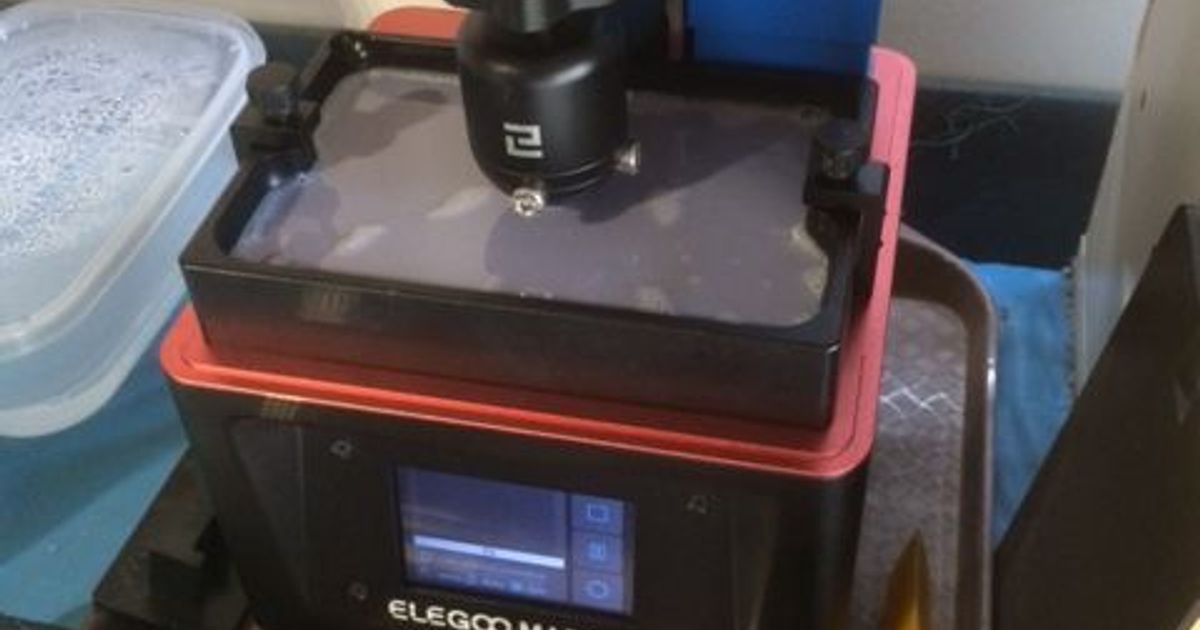 Baby doos huurling Elegoo Mars 2 Pro Filter replacement by Doug | Download free STL model |  Printables.com