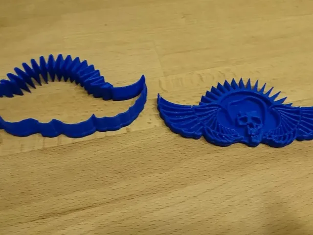 Volbeat Skull and Wing Cookie Cutter/Stamp