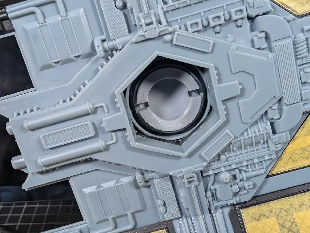 AMT TIE Interceptor 1/32 Scale Magnetic Wing Holders