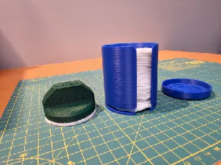 3D Printer Cleaning Set - Cotton Pad Dispenser & Bed Cleaner Holder & Spray Holder