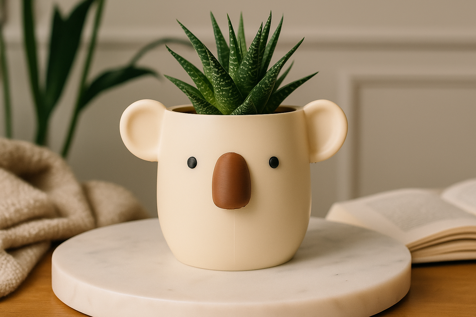 Koala Planter — Cute Animal Pot