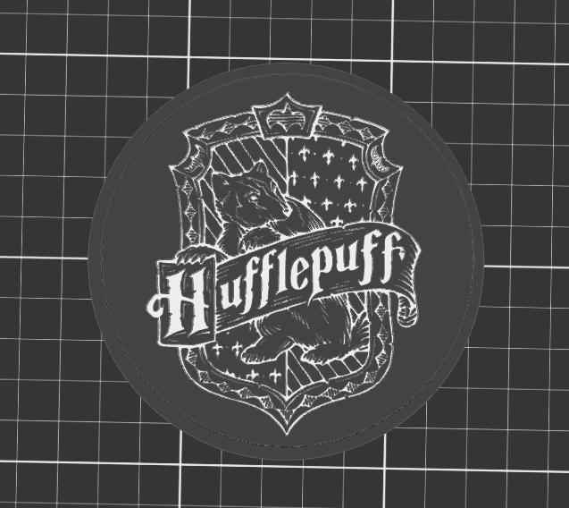 Drink Coaster Hufflepuff Harry Potter Hogwarts