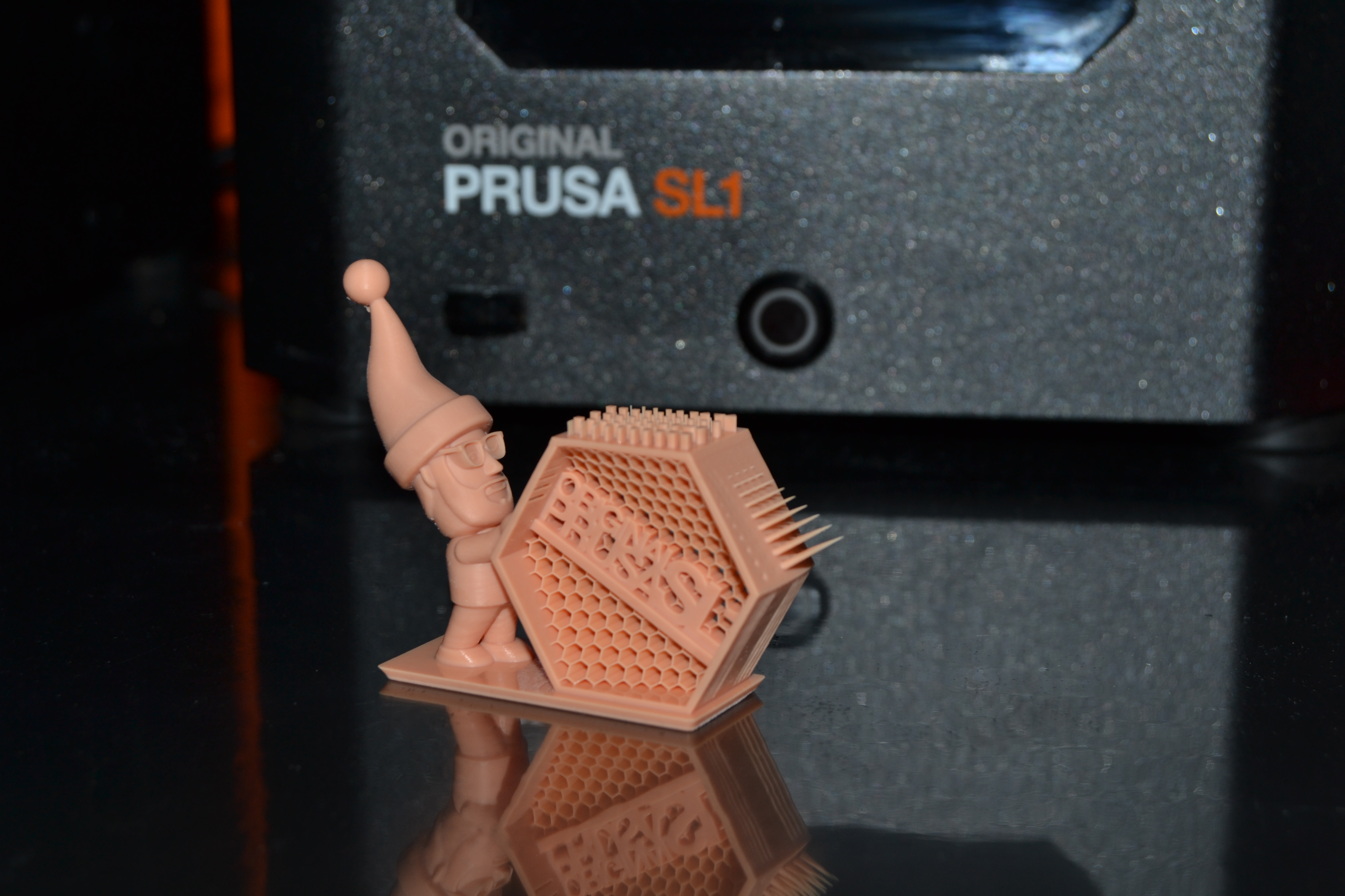 Original Prusa Santa SL1 Calibration Print