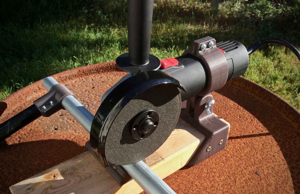 Angle Grinder Chop Saw for EMT Conduit and 2020 Extrusion by idig3D