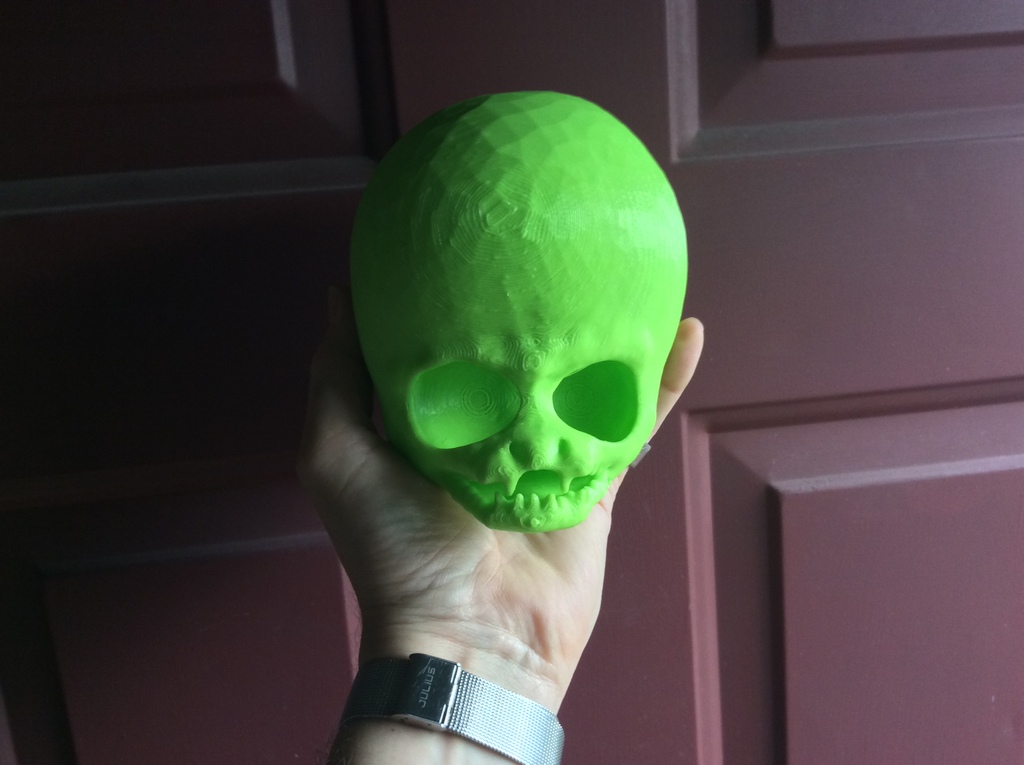 Miniatura 4 do modelo 3D Alien Skull