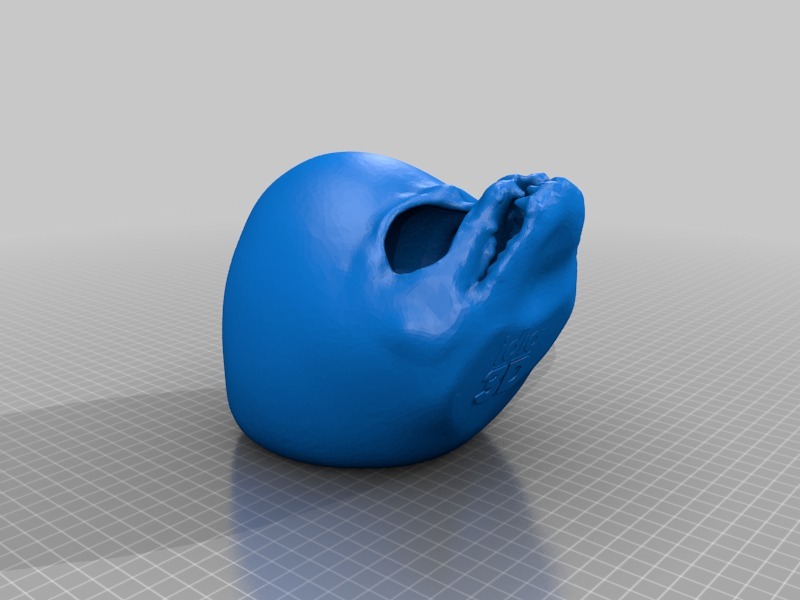 Miniatura 5 do modelo 3D Alien Skull
