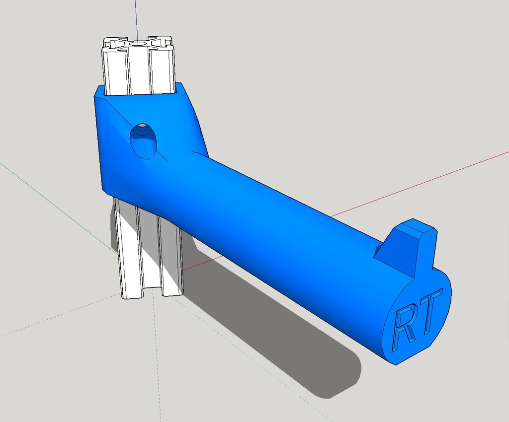 Angled Spool Holder for 2020 rail
