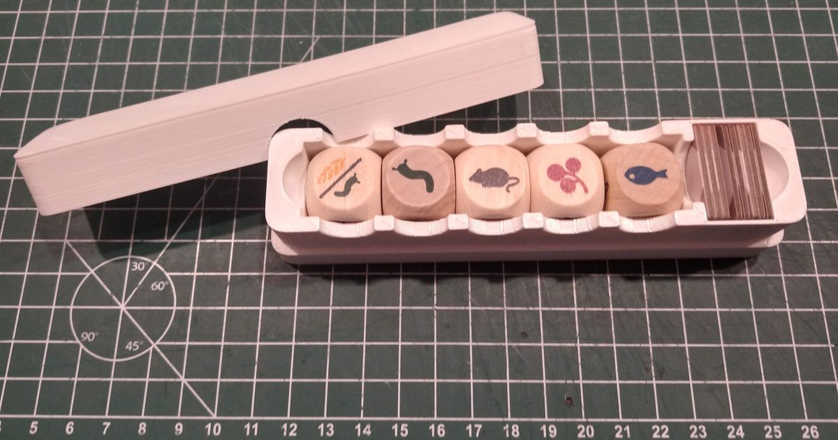 Wingspan dice and goals longbox by daveboschma Download free STL