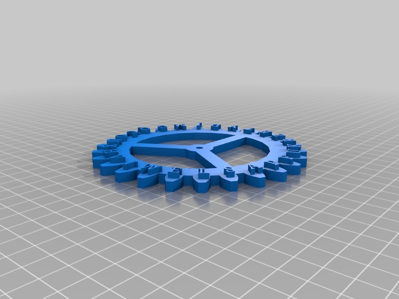 Miniatura 5 do modelo 3D Enigma wheels