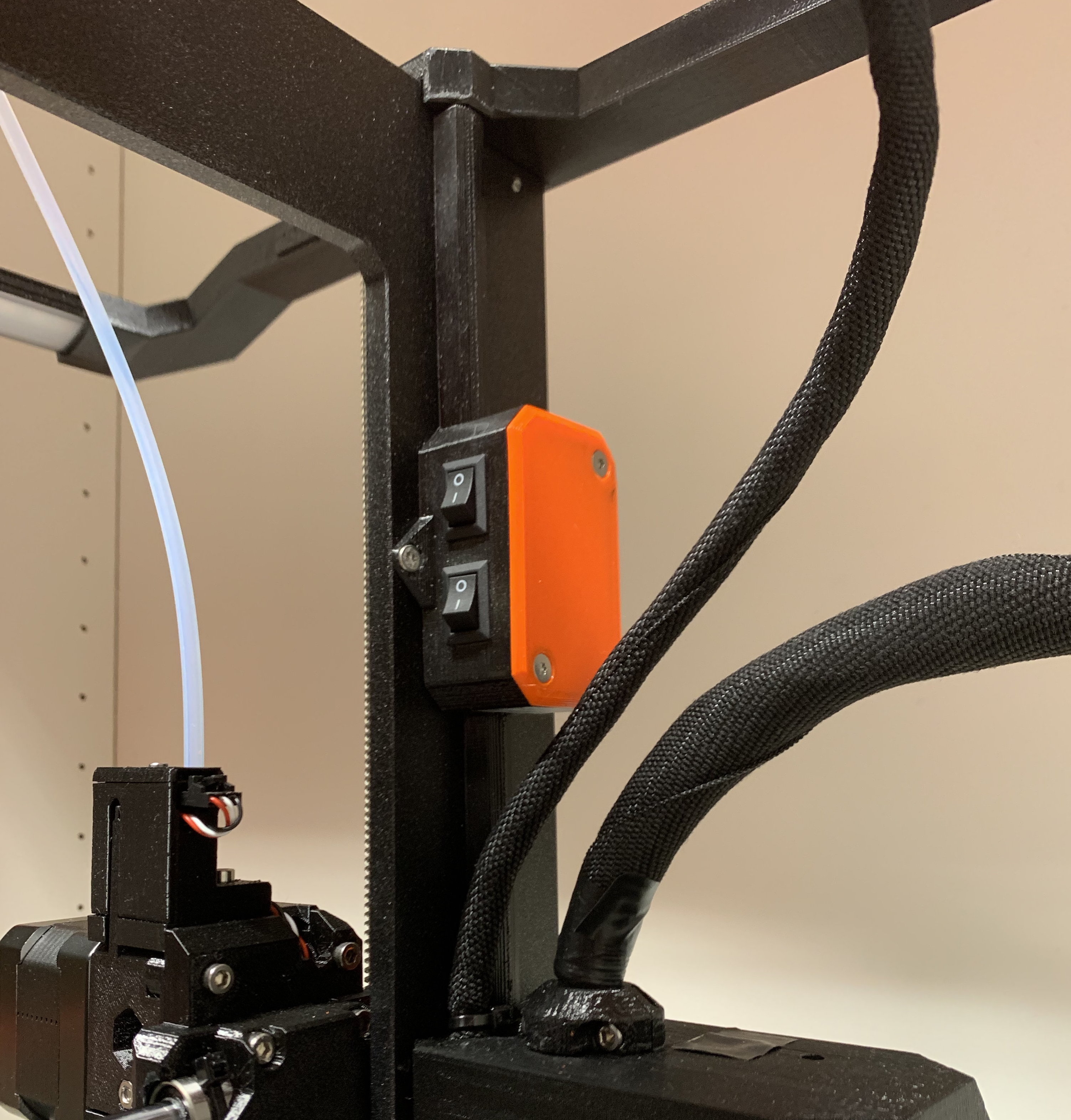 Multi-switch cable channel