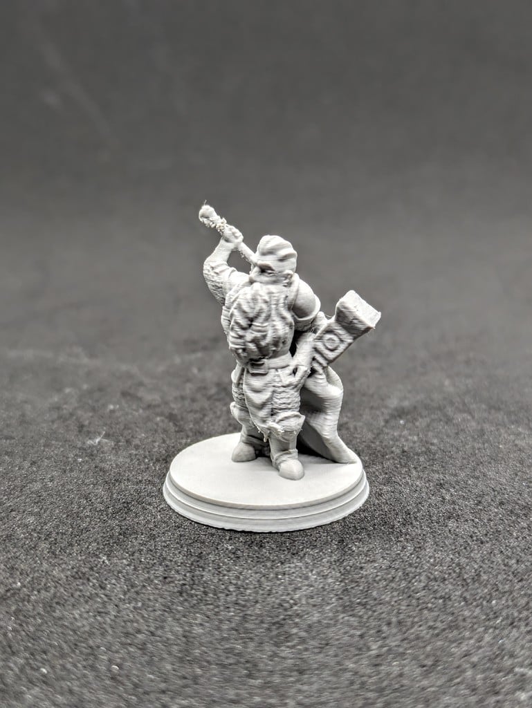 Dwarf paladin FDM supportless