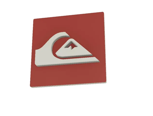 QuikSilver Logo Plate