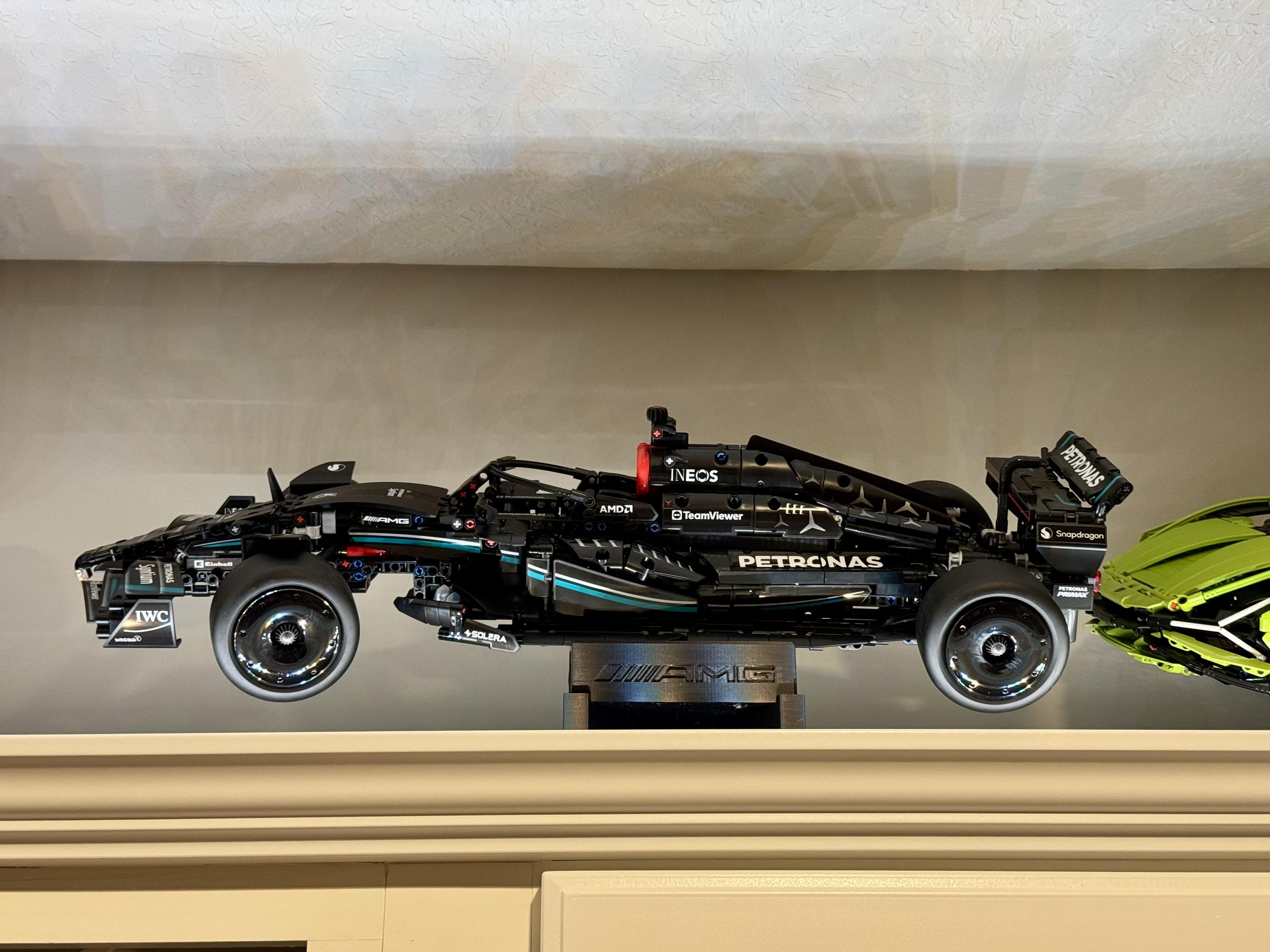 Realistic Wheel Disc with nut for Lego McLaren F1 42141 or Mercedes