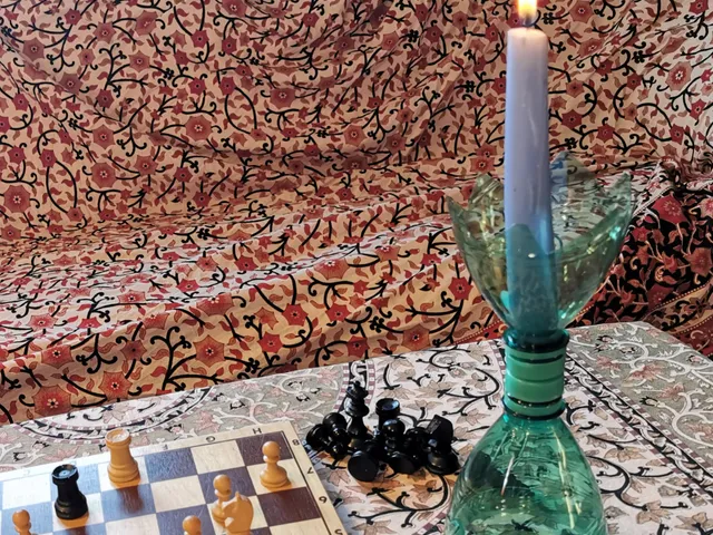 CandlePETstick a.k.a Romantic PET-Upcycling