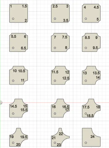 Radienlehre / Radius gauges