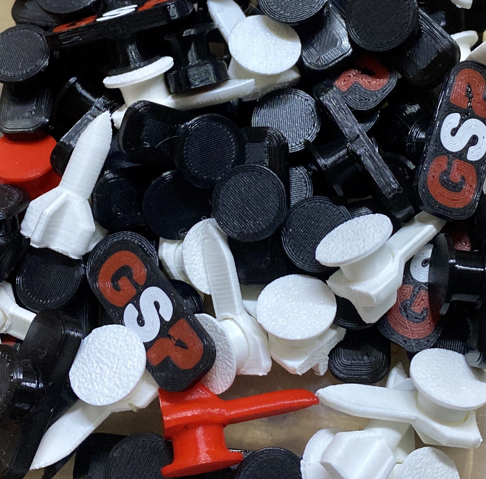 GSP Goodies CROCS rocket pins by Gruyère Space Program Download