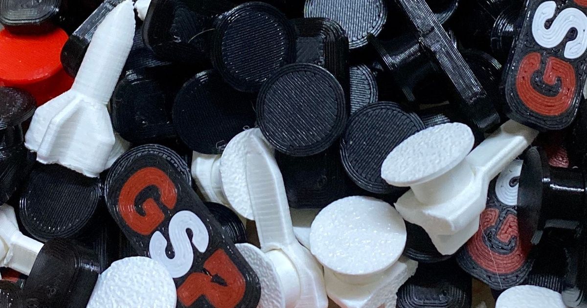 GSP Goodies CROCS rocket pins by Gruyère Space Program Download