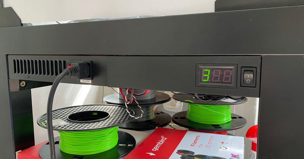 IKEA LACK Digital thermometer atd by Popper3D | Download free STL model ...