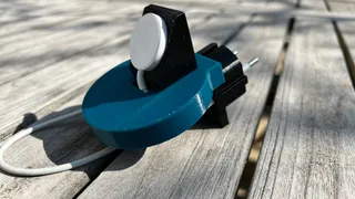 Apple watch charging station (round version)
