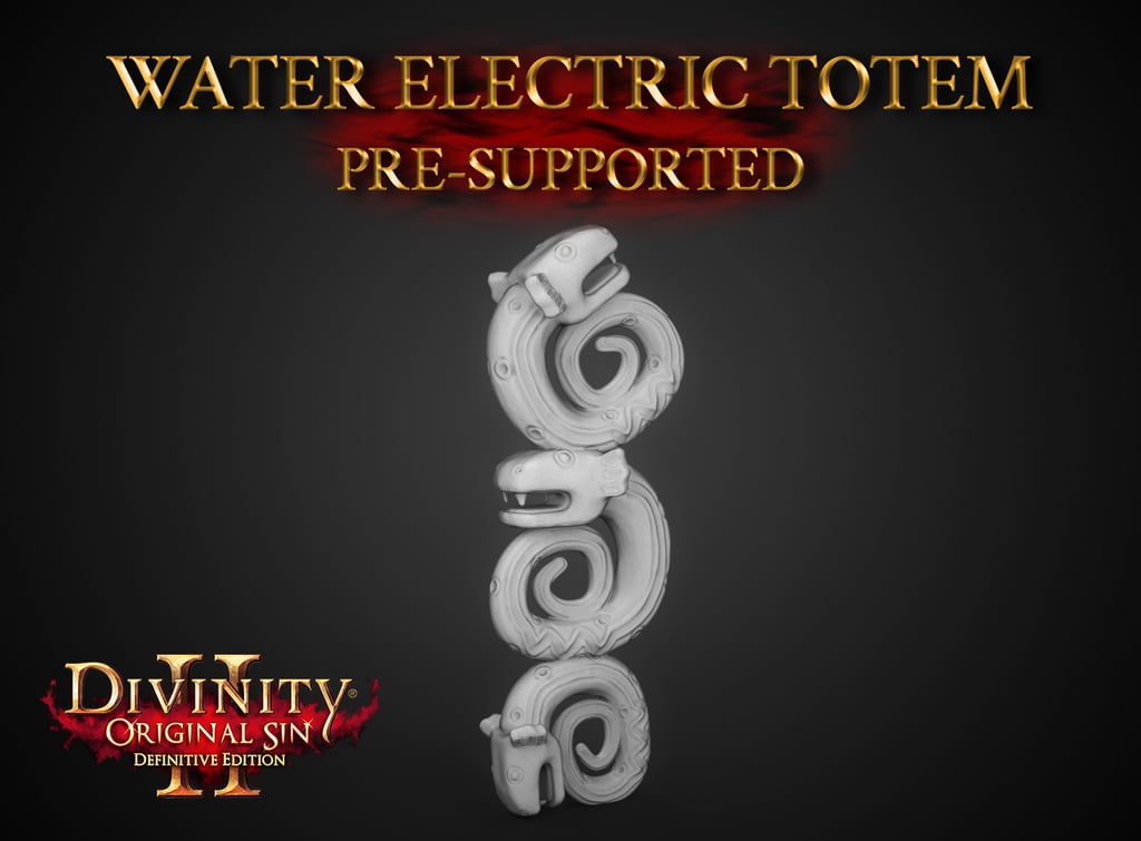 Divinity Original Sin 2 - Water / electric totem miniature