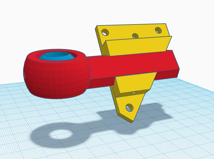 Parkside Electric Hacksaw Laser Mount by 1REK, Download free STL model