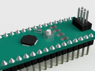 Arduino nano mount by istevene, Download free STL model