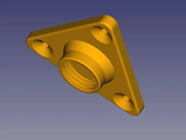 PET bottle bracket for small table