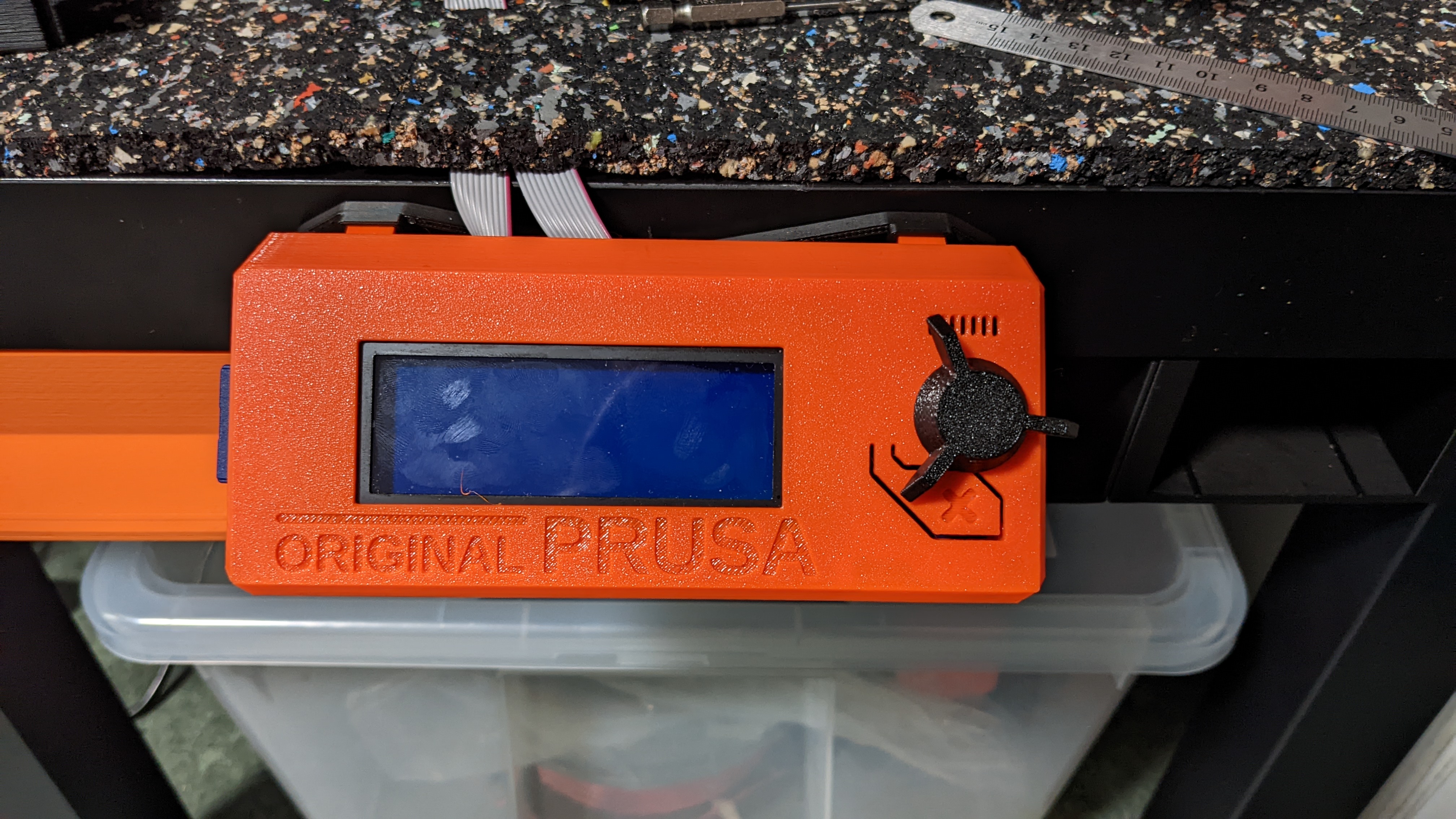 Displayholder I3 MK3 S+ for IKEA LACK Enclosure (Update)