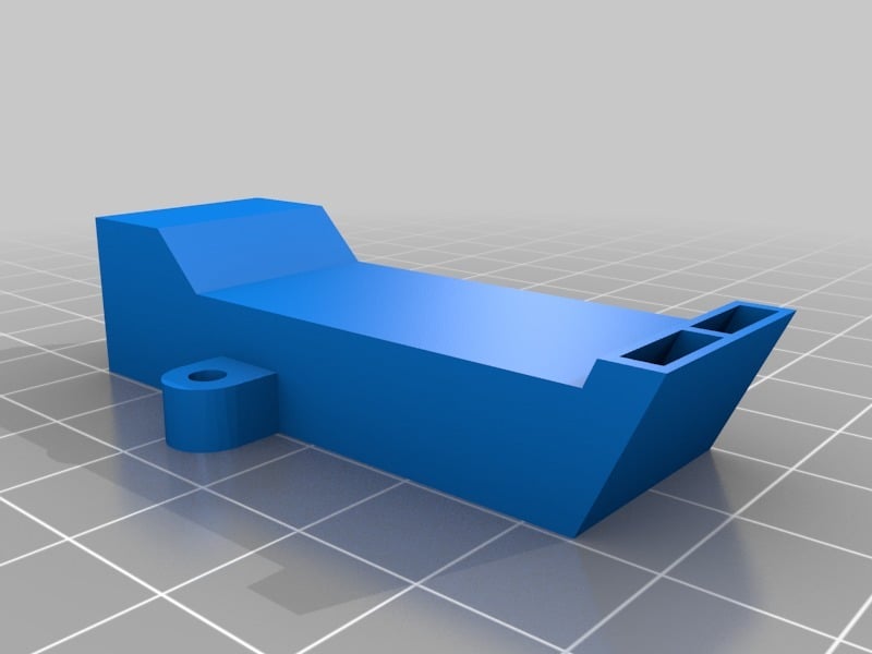 Hypercube Thick Fan Duct with Center Line Support for Easier Printing