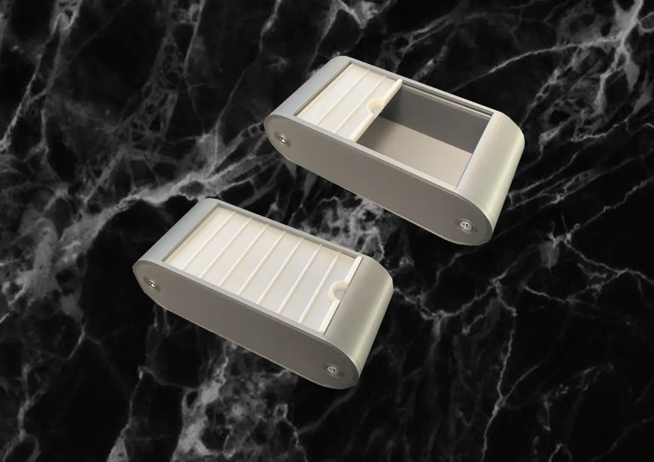 Box with Shutter Lid by Wiseone | Download free STL model | Printables.com