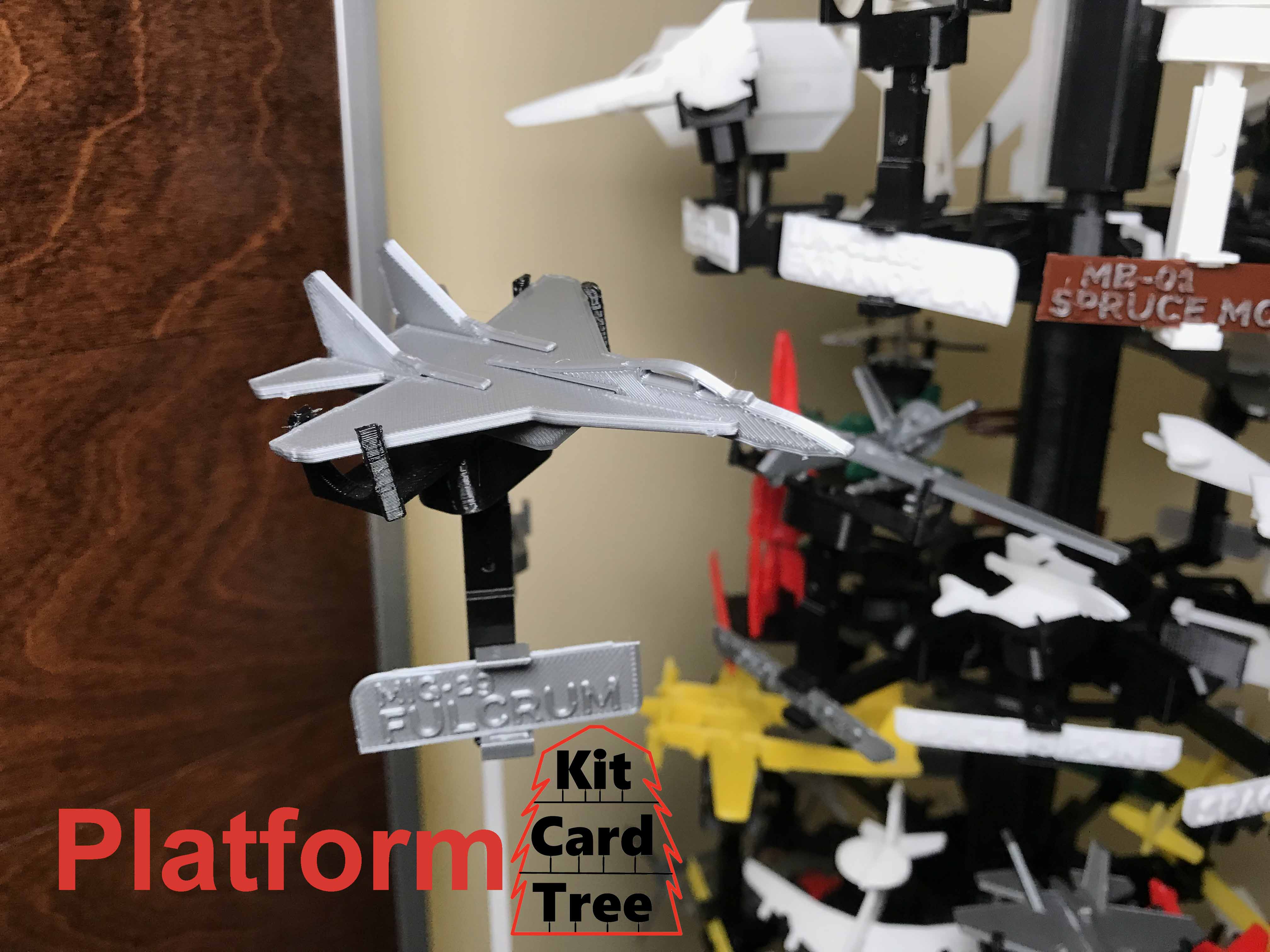 Kit Card Tree platform for MiG-29 Fulcrum by Nakozen