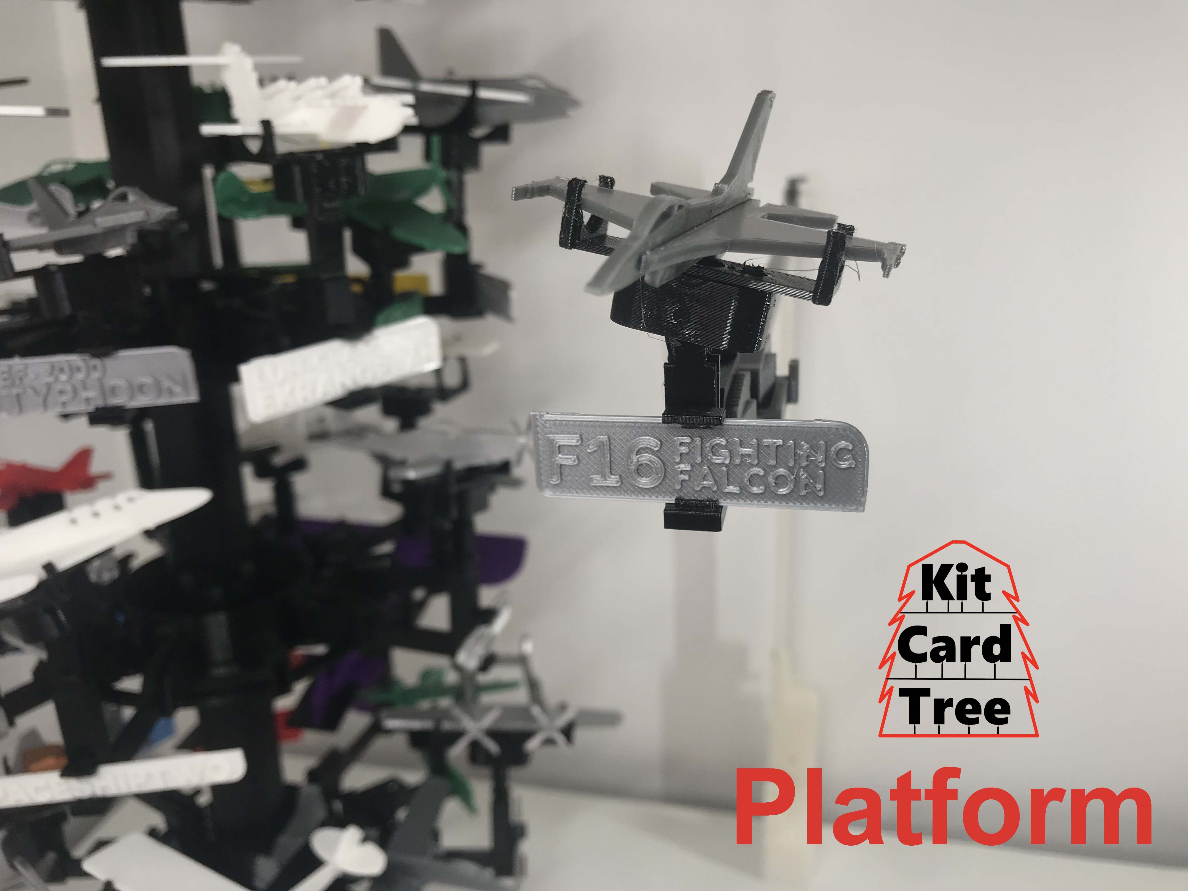 Kit Card Tree platform for F16 Fighting Falcon by Nakozen
