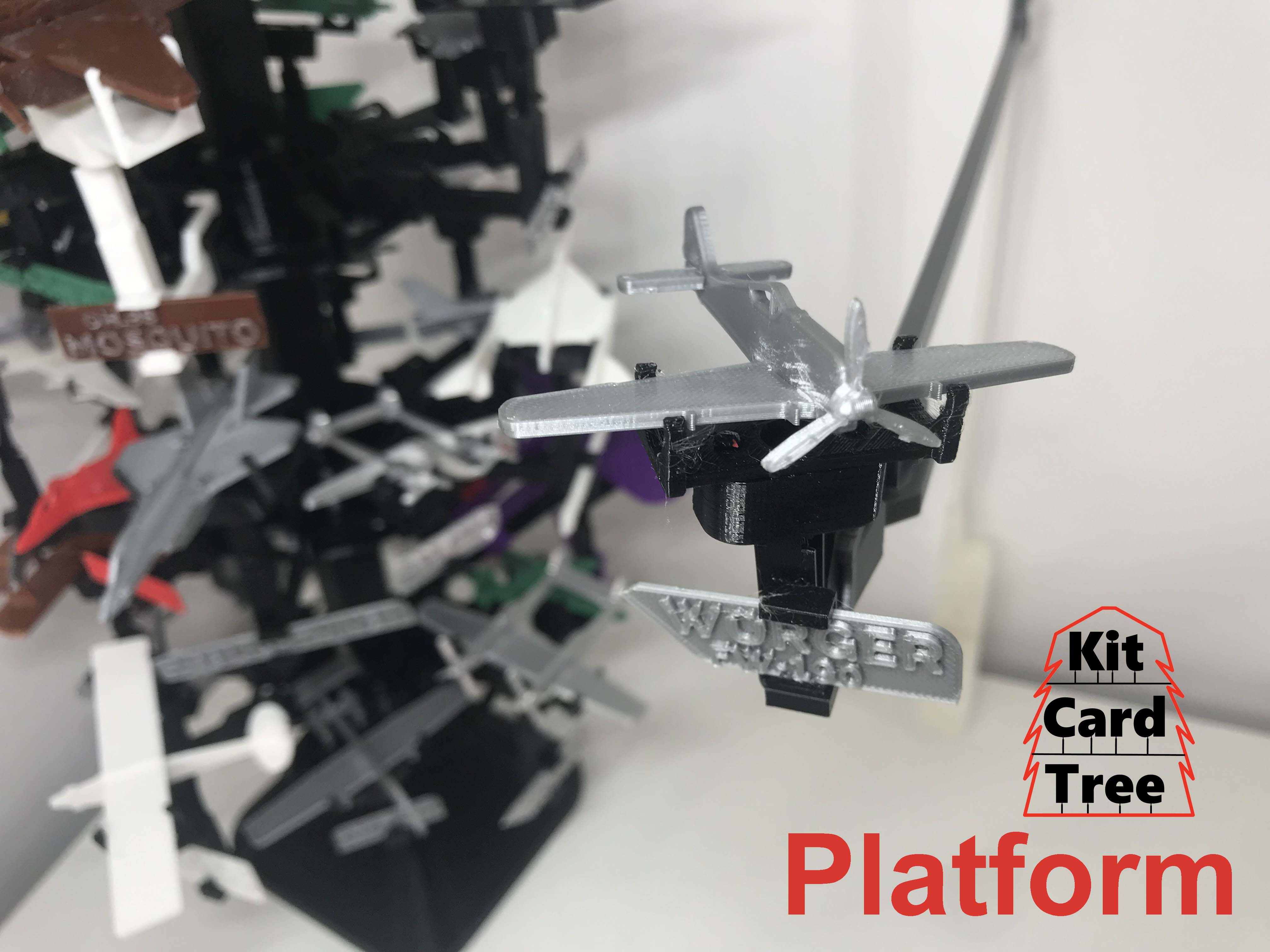 Kit Card Tree platform for Wurger FW-190 by Nakozen