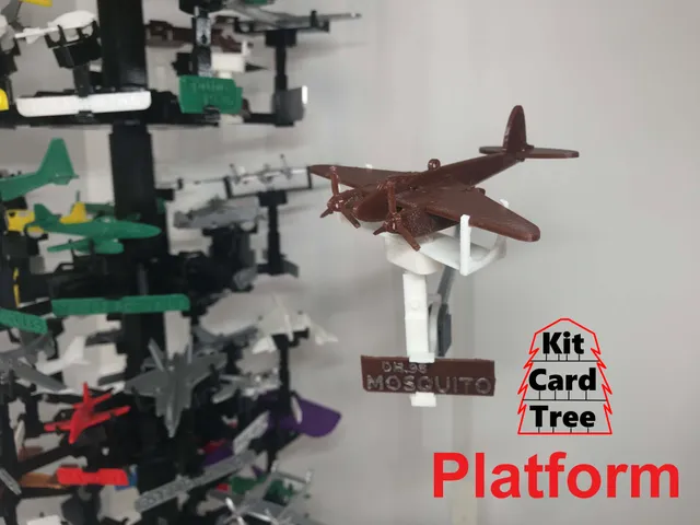 Kit Card Tree platform for DH-98 Mosquito by Nakozen