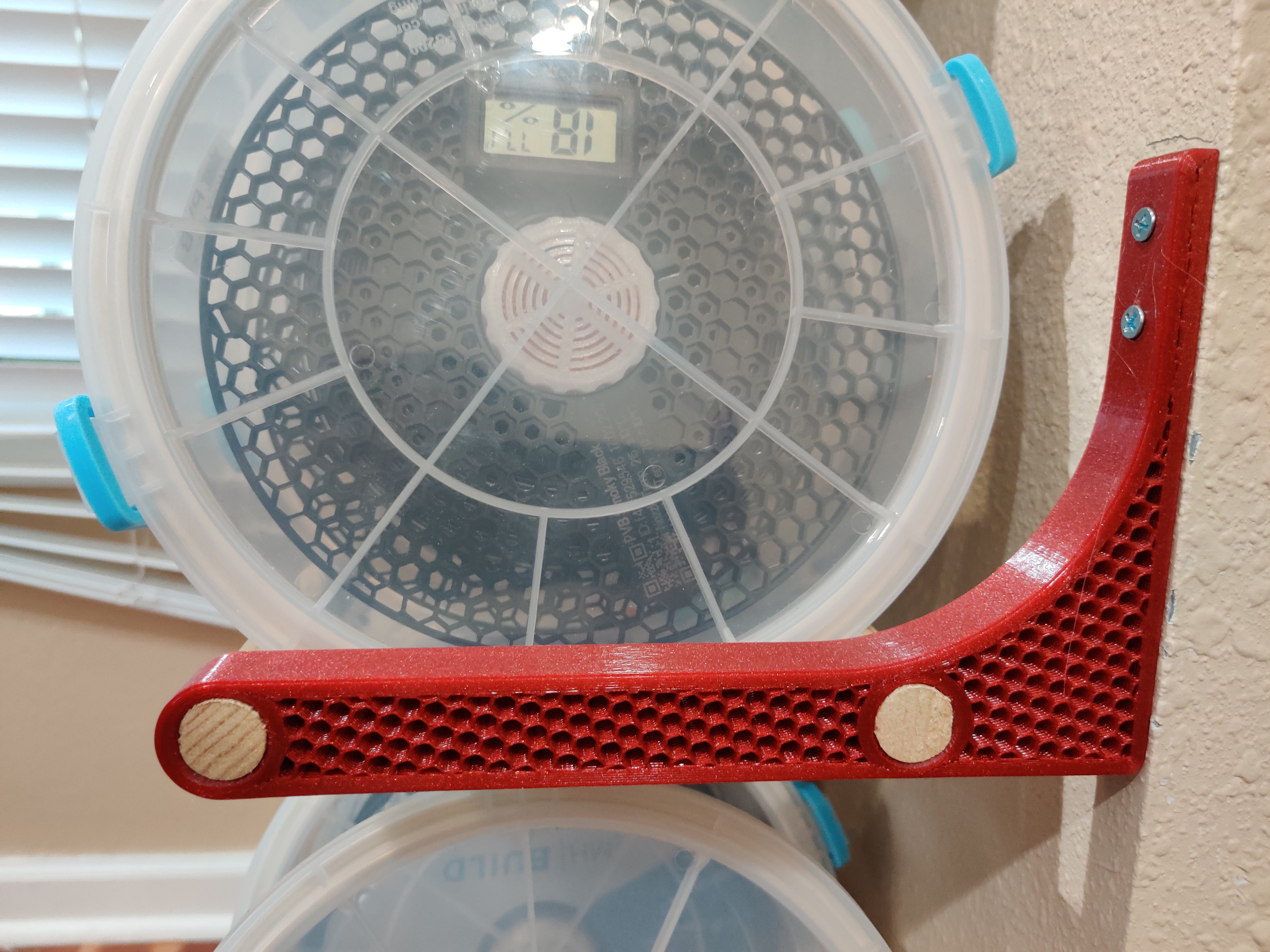 Miniatura 3 do modelo 3D Filament Storage Rack System