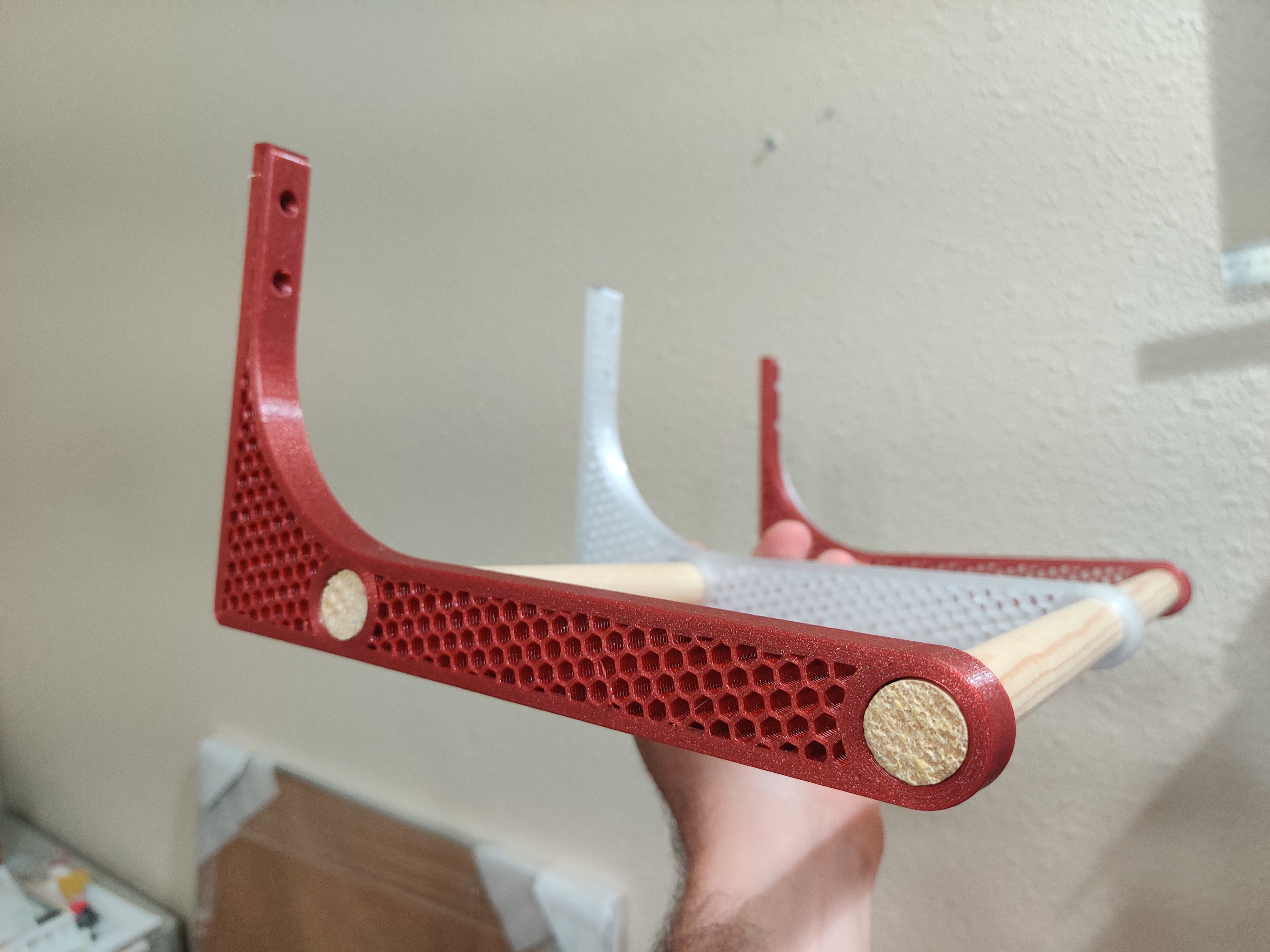 Miniatura 6 do modelo 3D Filament Storage Rack System
