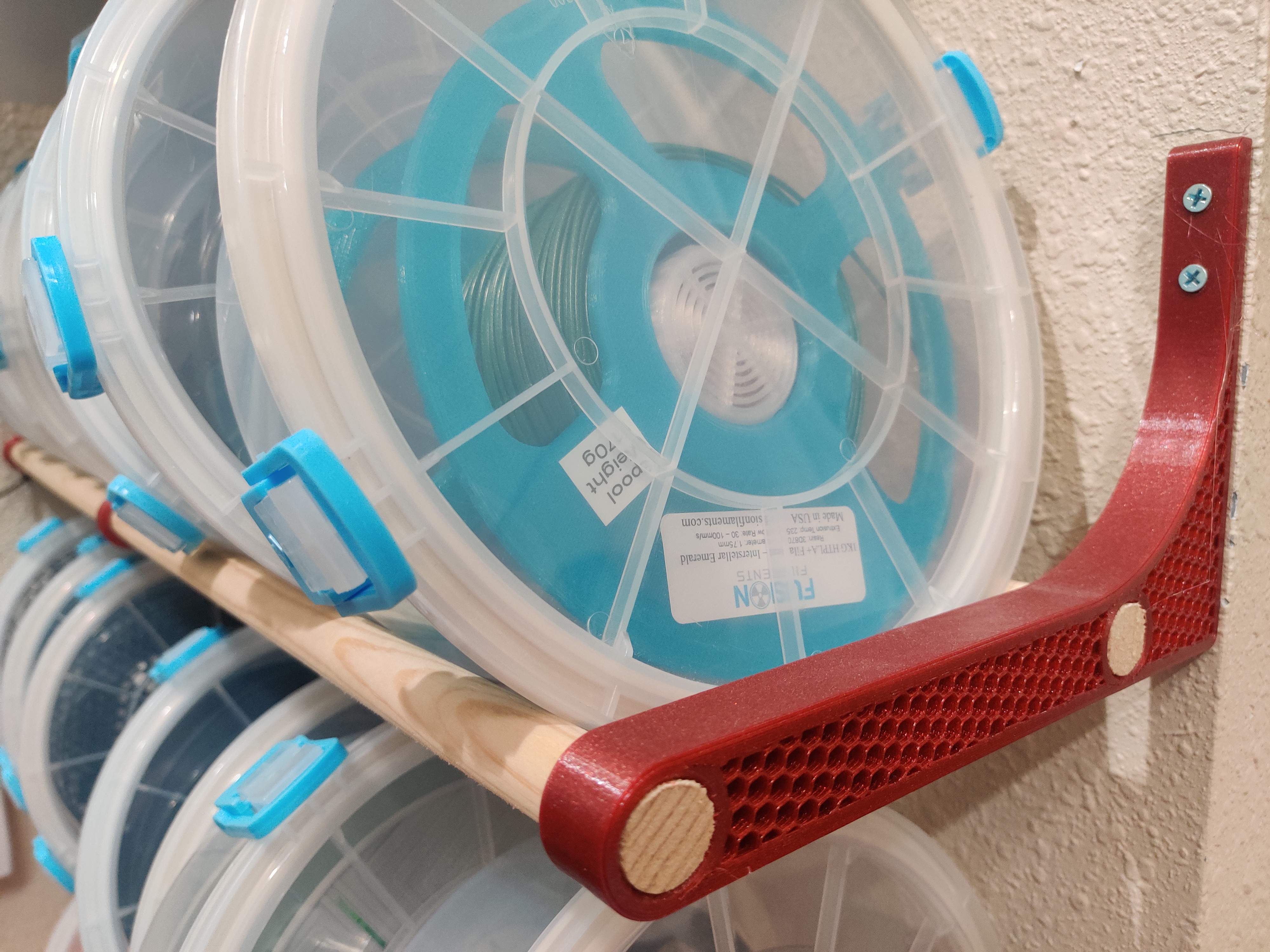 Filament Storage Rack System by Jav.BR | Download free STL model |  Printables.com