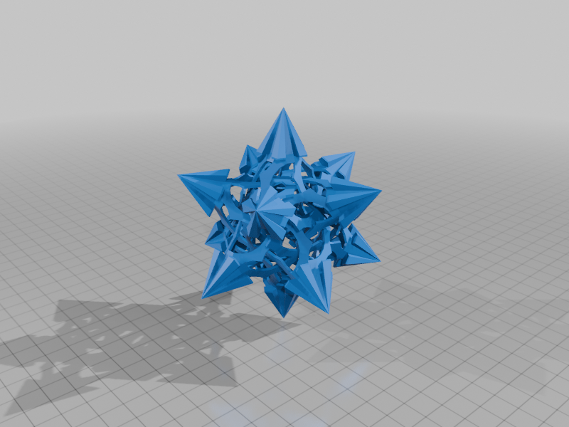 ESCHER STAR DODECAHEDRAL POLYKNOT 5