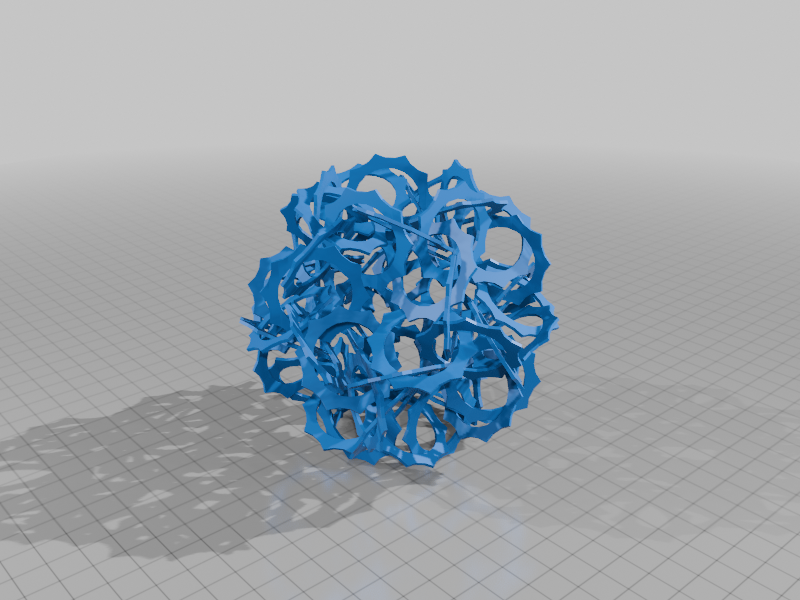 KEPLER DODECAHEDRAL POLYLINK 3