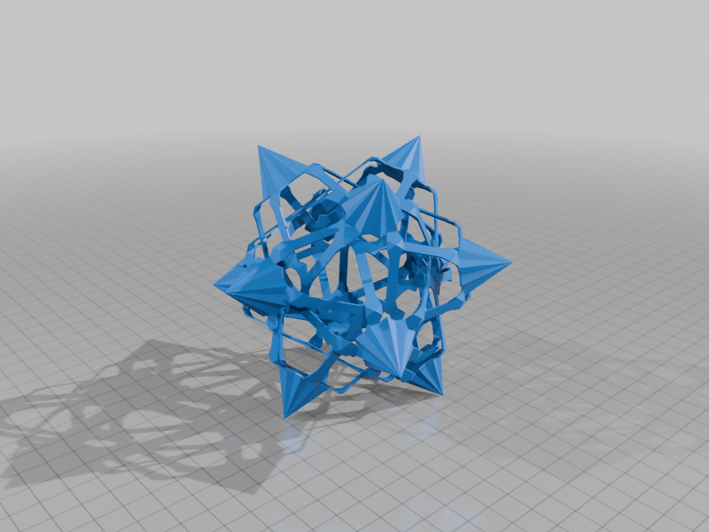 ESCHER STAR DODECAHEDRAL POLYKNOT 4