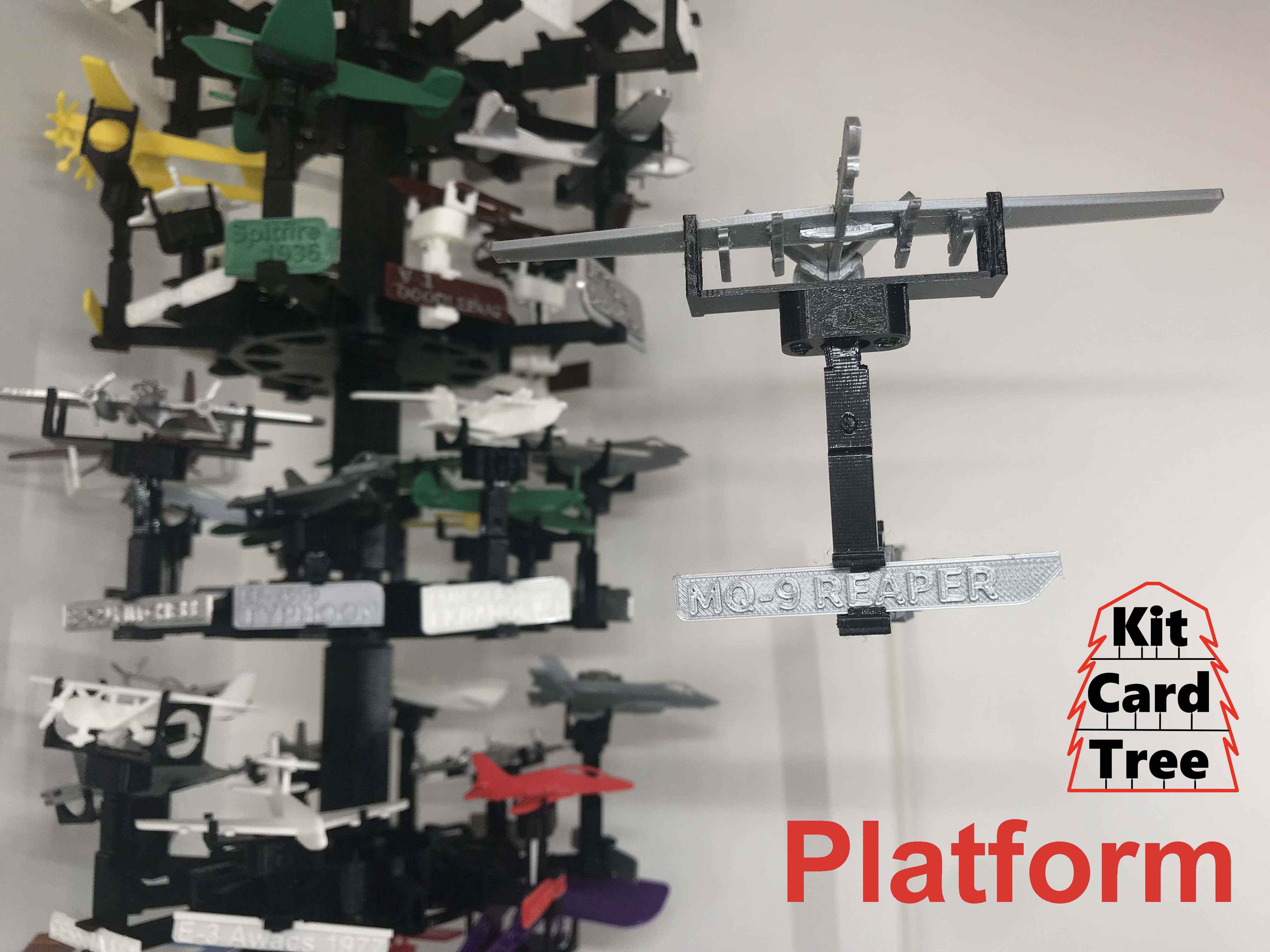 Kit Card Tree platform for MQ-9 Reaper by Nakozen