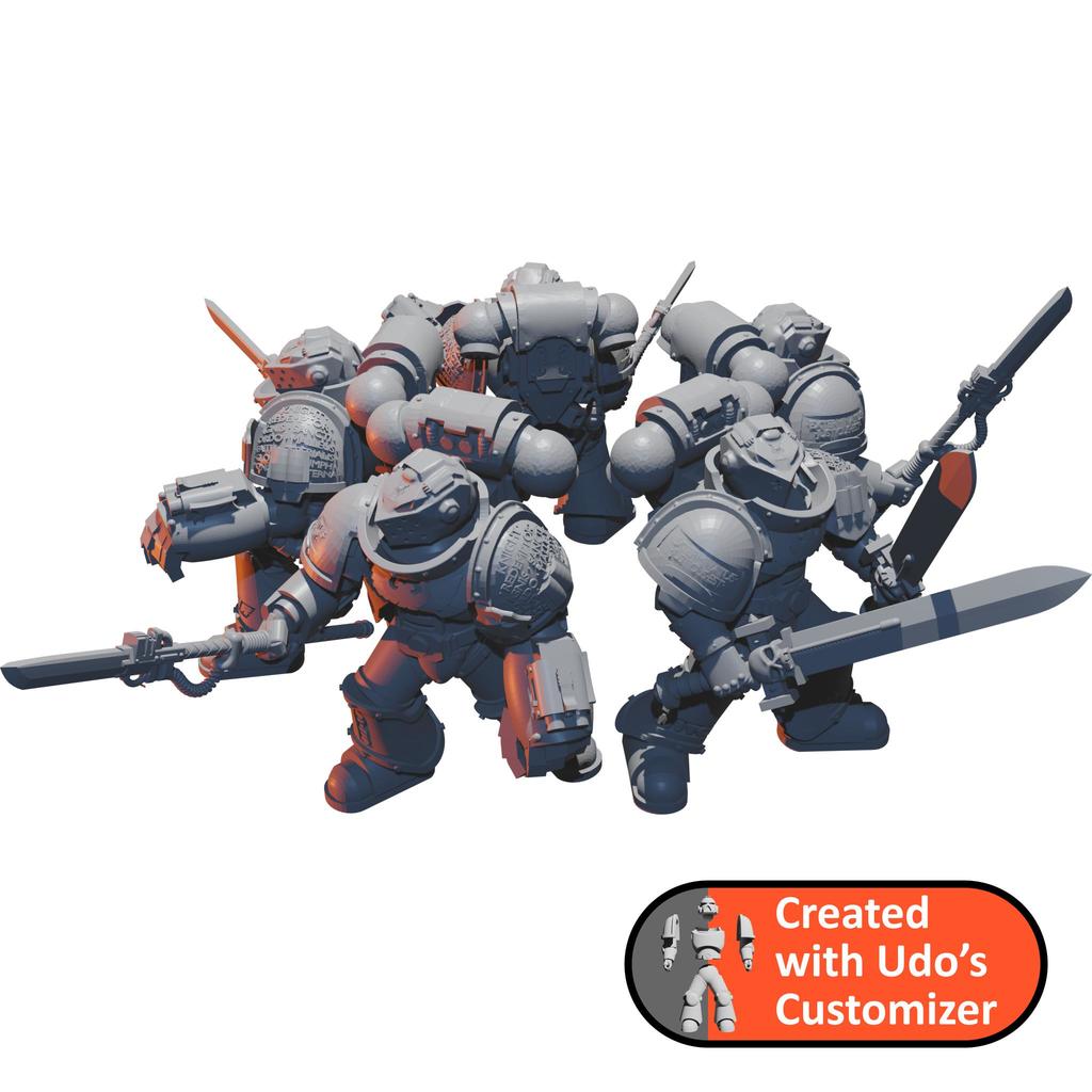 Grey Space Soldiers