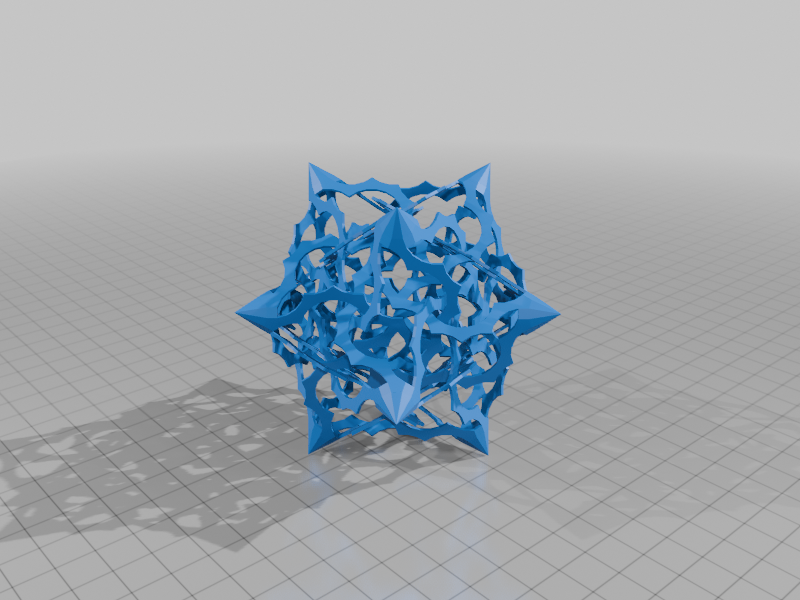 ESCHER STAR DODECAHEDRAL POLYKNOT 18