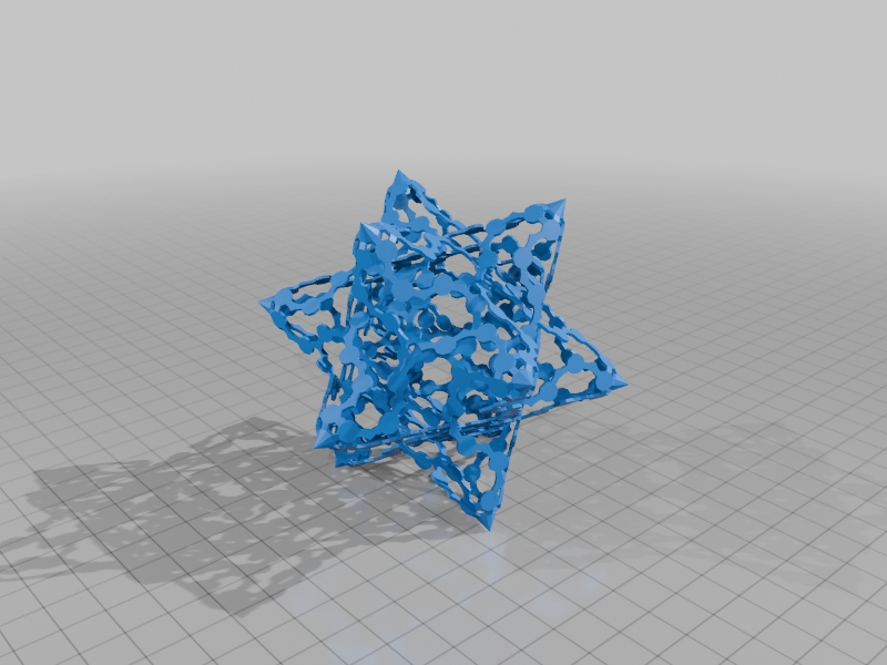 ESCHER STAR DODECAHEDRAL POLYKNOT 20 