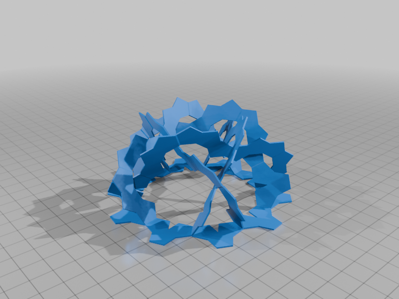 PENTAGONAL CUPOLAR PENTAFOIL KNOT 1