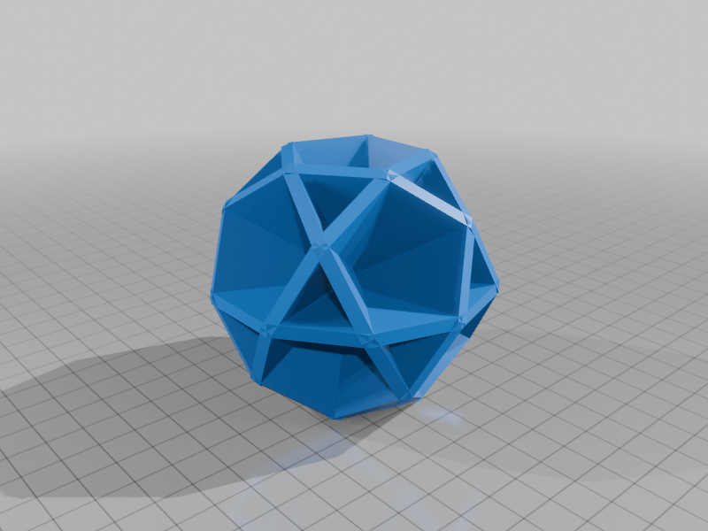 HOLDEN GOLDEN ICOSIDODECAHEDRAL NOLID 1